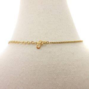 Christian Dior ネックレス CDロゴ ゴールドカラー 金色 アクセサリー GY18