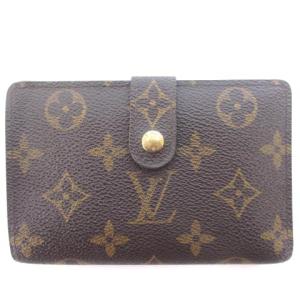 M61663 モノグラム ポルトモネ ビエ ヴィエノワ 二つ折り財布 がま口 ブラウン