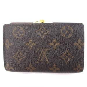 LOUIS VUITTON M61663 モノグラム ポルトモネ ビエ ヴィエノワ 二つ折り財布 がま口 ブラウン