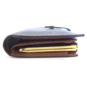 LOUIS VUITTON M61663 モノグラム ポルトモネ ビエ ヴィエノワ 二つ折り財布 がま口 ブラウン