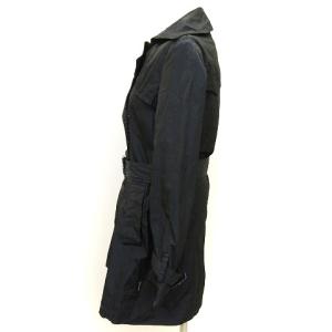 MONCLER MAGNOLIA トレンチコート 無地 紺 ネイビー 2 M位 アウター