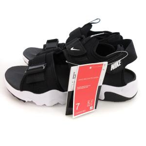 NIKE CV5515 CANYON SANDAL ロゴ スウォッシュ 24cm ブラック