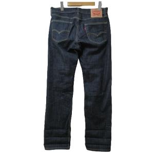 Levi's デニムパンツ 505 ストレッチ W33 L 32 ネイビー GY01 X