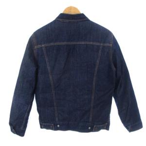Levi's DOWN FILL ZIP TRUCKER 36079-0000 インディゴブルー