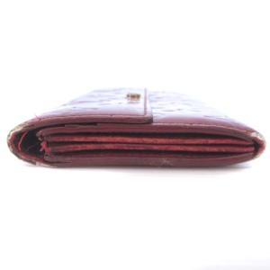 LOUIS VUITTON M93530 モノグラム ヴェルニ ポルトフォイユ･サラ ポムダムール 二つ折り 長財布 ウォレット レッド 赤