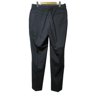 Brooks Brothers 美品 パンツ スラックス ウール ライクラ ストレッチ ロールアップ 大きいサイズ 34 ダークグレー GY11 X