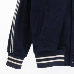 HYSTERIC GLAMOUR スタジャン ジャケット ブルゾン ワッペン 紺 ネイビー F アウター GY01