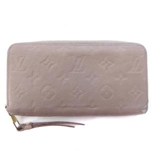 M61866 モノグラム アンプラント ジッピーウォレット 長財布 ラウンドファスナー ベージュ