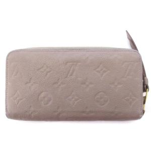 LOUIS VUITTON M61866 モノグラム アンプラント ジッピーウォレット 長財布 ラウンドファスナー ベージュ