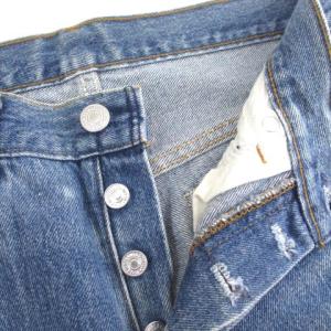 Levi's ヴィンテージ 90's 501XX USA製 デニムパンツ 552刻印 ボタンフライ ブルー