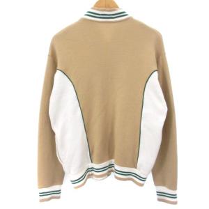 LACOSTE アイゾット  IZOD ヴィンテージ  80’s 糸巻きタグ 青ワニ ニット ジャケット ブルゾン スタジャン ジップアップ