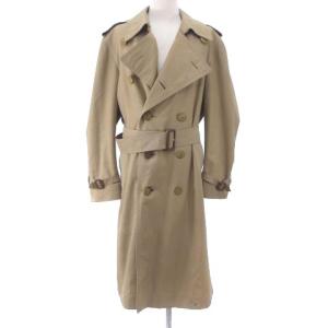 ヴィンテージ トレンチコート 6B ダブル コットン混 ベージュ アウター