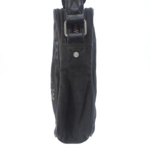 DIESEL ショルダーバッグ ポシェット ロゴ プリント ブラック 黒 鞄