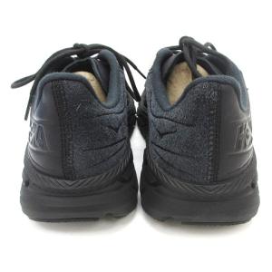 HOKA ONE ONE CLIFTON LS スエード 24.5cm ブラック