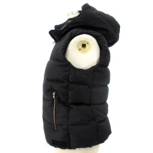 TATRAS LTA15A4422 FAGLIA ダウンベスト  レイヤード風 ニット切替 フード ジップアップ