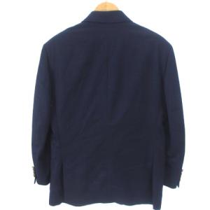 POLO RALPH LAUREN テーラードジャケット ブレザー 3B 金ボタン ウール ネイビー 紺 GY11