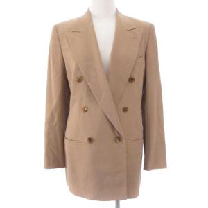 ヴィンテージ ダブル テーラードジャケット 6B ウール ベージュ 7AR