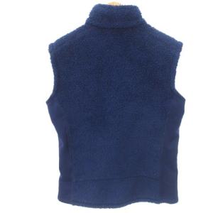 Patagonia Los Gatos Vest フリースベスト 25925FA15 ジップアップ ロゴ ワンポイント ネイビー 紺 M GY01