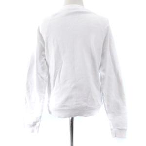 MSGM 2642MDM189 トレーナー スウェット ロゴ プリント 裏毛 コットン ホワイト 白 XS GY01