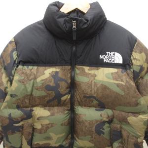 THE NORTH FACE 23AW ND92336 ノベルティヌプシジャケット ダウン カモフラ カーキ