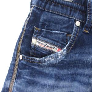 DIESEL KRAILEY R-NE ボーイフレンドジョグジーンズ デニムパンツ 00S8SK069KD スキニー ダメージ加工 コットン