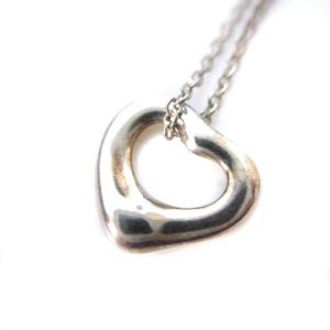 TIFFANY&Co. エルサ・ペレッティ オープンハート ネックレス ペンダント 925 シルバー アクセサリー GY18