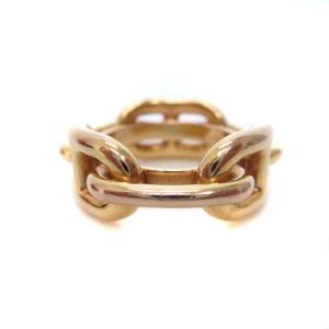 HERMES シェーヌダンクル スカーフリング スカーフ留め ピンクゴールドカラー アクセサリー