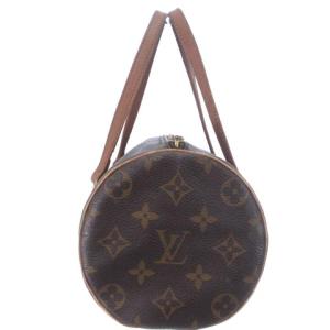 LOUIS VUITTON M51366 旧型 モノグラム パピヨン26 ハンドバッグ ブラウン