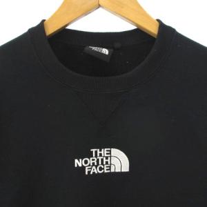 THE NORTH FACE クルーネックスウェット トレーナー スウェット NT61902X 黒 ブラック WL GY01
