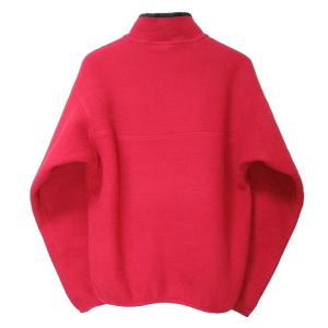 Patagonia ジャケット フリース プルオーバー スタンドカラー アウトドア ウエア ロゴ S 赤 レッド GY31 X
