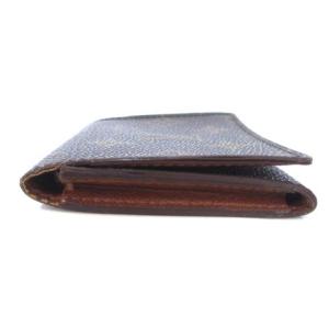 LOUIS VUITTON M62920 モノグラム アンヴェロップ・カルト ドゥ ヴィジット カードケース 名刺入れ ブラウン 茶
