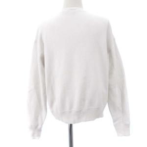 POLO RALPH LAUREN ポロベア スウェット トレーナー 裏起毛 プリント コットン ホワイト 白 S