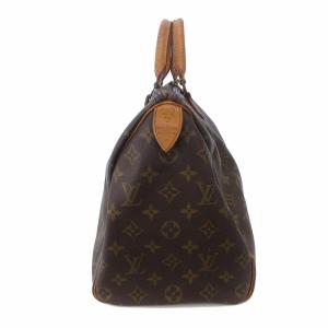 LOUIS VUITTON M41107 モノグラム スピーディ35 ミニボストンバッグ ハンド ブラウン