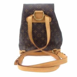 LOUIS VUITTON M51136 モノグラム モンスリMM リュックサック ブラウン