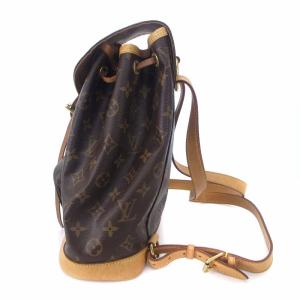 LOUIS VUITTON M51136 モノグラム モンスリMM リュックサック ブラウン