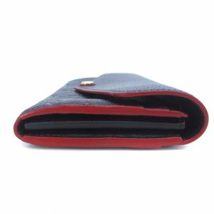 LOUIS VUITTON M62125 モノグラムアンプラント ポルトフォイユサラ マリーヌルージュ 長財布 ネイビー
