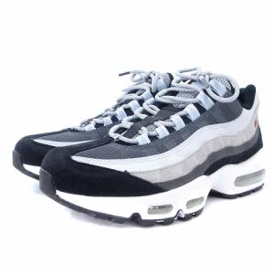 NIKE Air Max 95 Wolf Grey/Black/Blue Tint/Rugged Orange