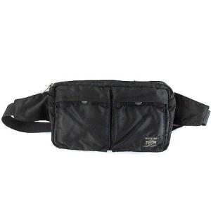 吉田カバン タンカー ウエストバッグ ボディバッグ 斜めがけ ナイロン スクエア型 男女兼用 ブラック 黒 鞄 GY01