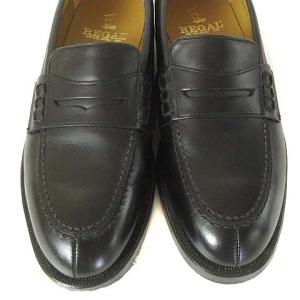 REGAL ローファー コインローファー ビジネスシューズ 牛革 レザー JE02AH 黒 ブラック 24cm 靴 SM1