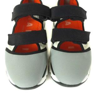 MARNI ベルクロ スニーカー サンダル SNZWS01G02 TCR86 ライトブルー 37