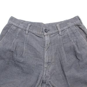Comme des Garçons Homme Deux コーデュロイ パンツ DH-P045 ウール混 2タック AD2011 グレー S SM1 X