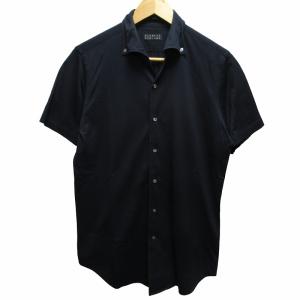 BARNEYS NEW YORK シャツ 6点セット まとめて ポロシャツ ブラウス カットソー ストライプ柄 半袖 黒 青 白 紫 M‐Lサイズ 0604