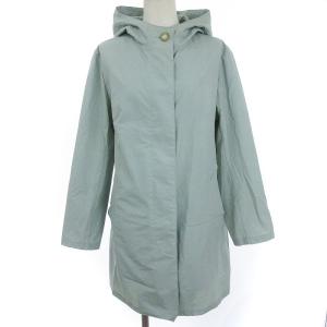 【L】CHRYSTON クリストン コットンナイロンダンプフーデットコート G7A70325 コットン 緑 グリーン系 44