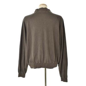 Deuxieme Classe 23SS Lovable ジャージーカーディガン 長袖 ショート丈 リネン コットン 茶 ブラウン 23-070-500-7190-1-0