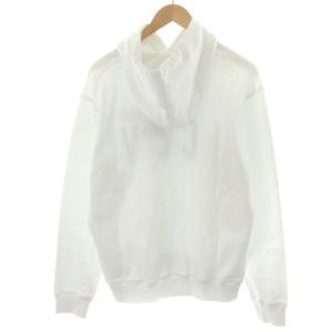 DSQUARED2 ICON パーカー プルオーバー 裏起毛 ホワイト M S79GU0003