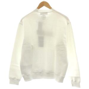 DSQUARED2 タグ付き Icon Taped Sweater トレーナー 長袖 ロゴ 裏起毛 S 白 ホワイト S79GU0048