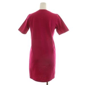 DSQUARED2 タグ付き Lcon Spray Tee Dress Tシャツ ワンピース ドレス 半袖 ひざ丈 ロゴ プリント S80CT0011