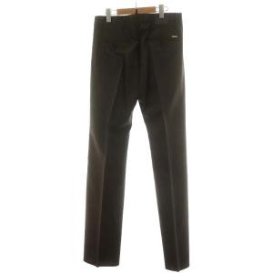 DSQUARED2 タグ付き Slouch Trs パンツ スラックス ジッパーフライ ストライプ S71KB0445