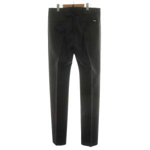 DSQUARED2 タグ付き Slouch Trs パンツ スラックス ジッパーフライ ストライプ S74KB0445