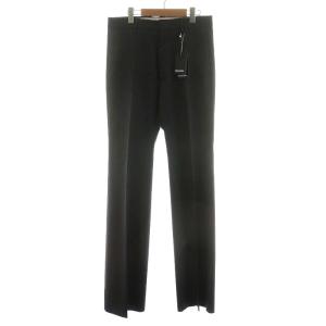 タグ付き Slouch Trs パンツ スラックス ジッパーフライ ストライプ 46 S グレー S74KB0445